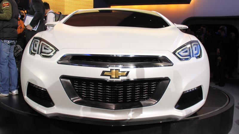 Illustration for article titled Chevrolet Tru 140S Concept: Detroit Auto Show Live Photos